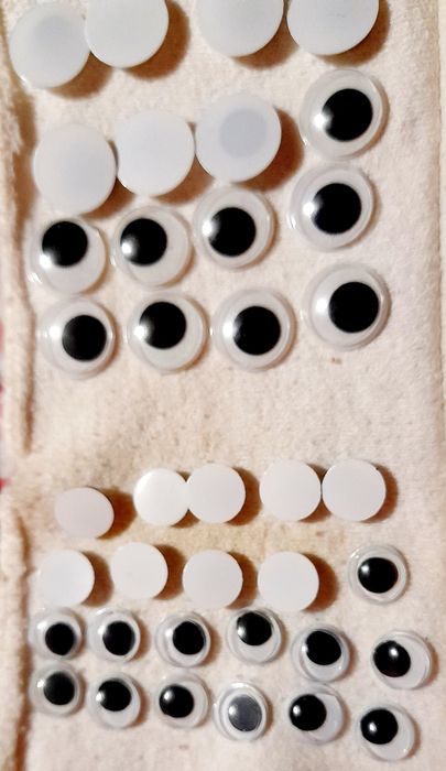 Глазки Пластиковые глазки для поделок