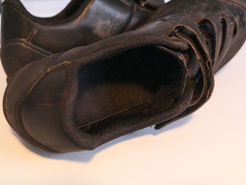 Sapatos de BTT Rockrider XC n.º 42 com cleats Shimano, em bom estado