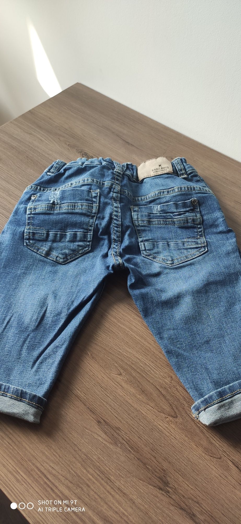 Krótkie spodenki jeansowe komplet Tom Tailor, Kanz dla chłopca