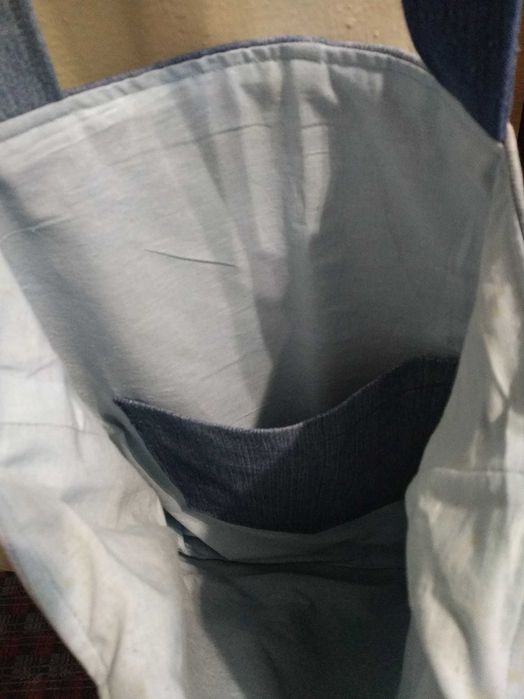 Джинсова сумка хендмейд