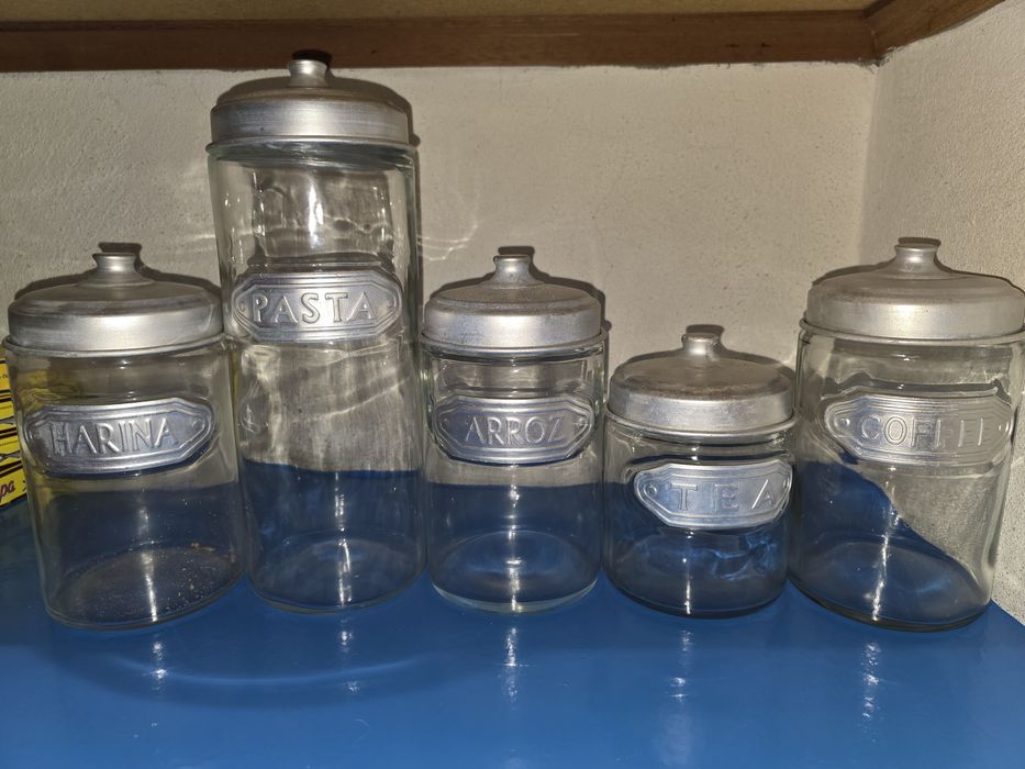 Vendo Frascos de Vidro para armazenamento