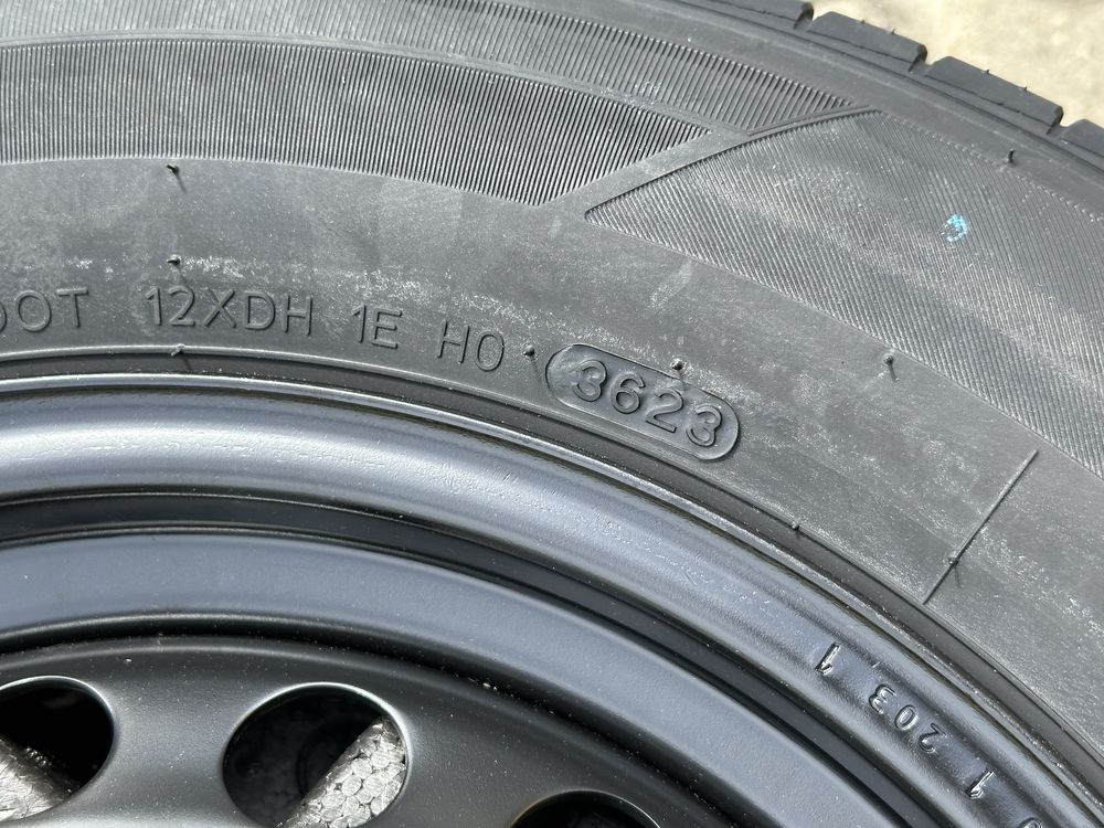 Nowe koło zapasowe z kluczami podnośnik oryg Skoda Scala VW 195/65/15