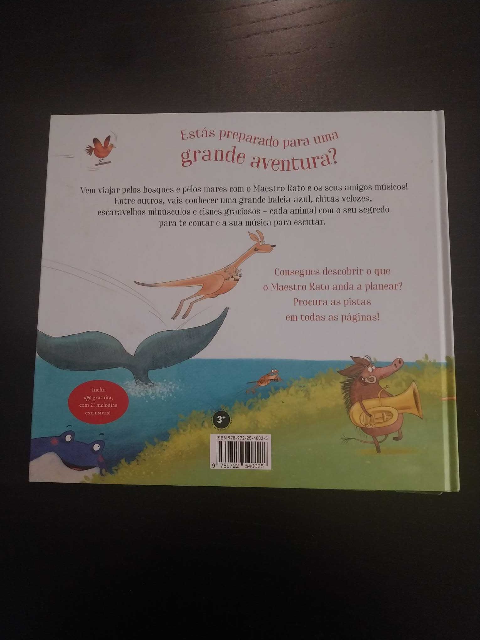 Livro infantil "A Sinfonia dos Animais" - Dan Brown (com música!)