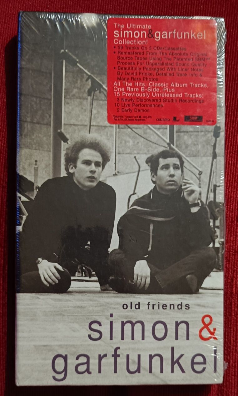 Simon & Garfunkel "Old Friends" Box 3 CDs RARO
