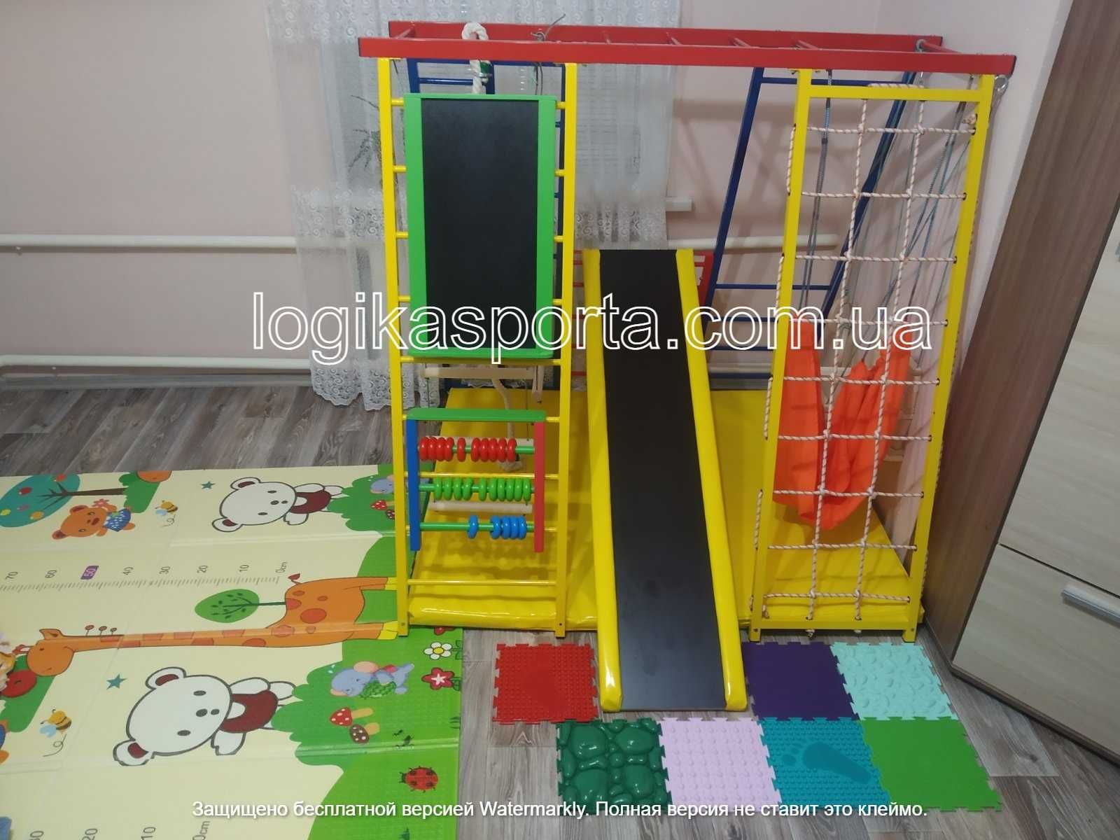 Качели, детский спортивный комплекс 1,5-2 м, горка, игровая площадка