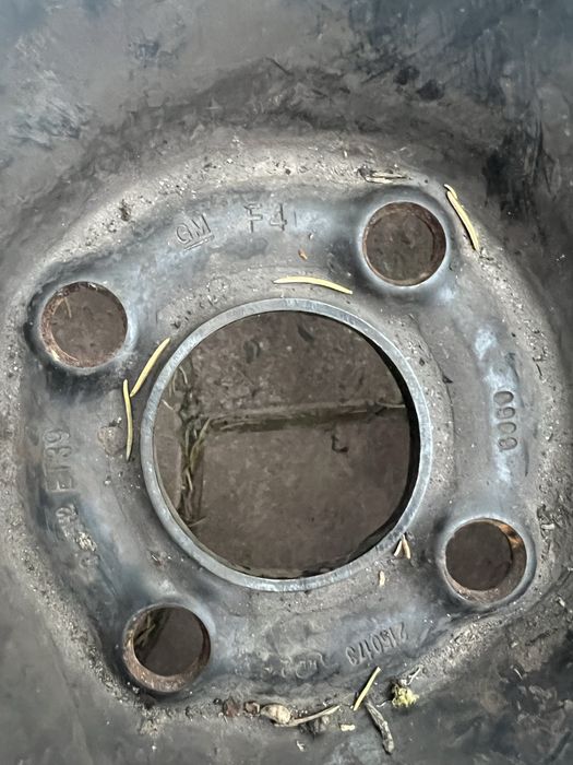 Диски металеві поштучно один диск R 15 розболтовка 4/100 Opel Daewoo