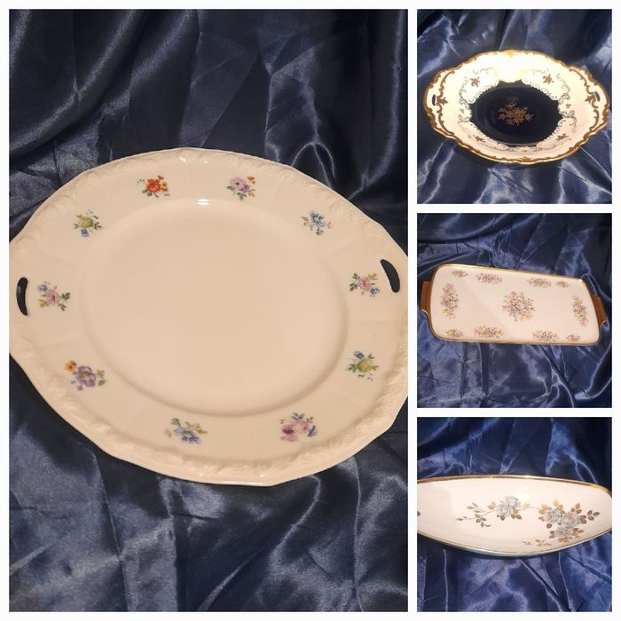 Розовый фарфор,хрусталь,сервизы,салфетки,чайники,трио Германи