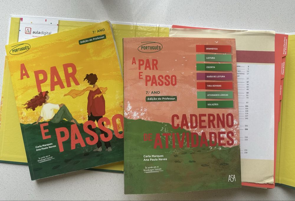 “A par e passo" Português 7.º Ano - Versão Professor