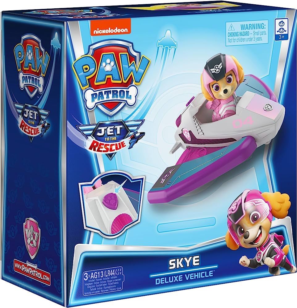 Paw Patrol, Jet to The Rescue Skye Deluxe Transforming