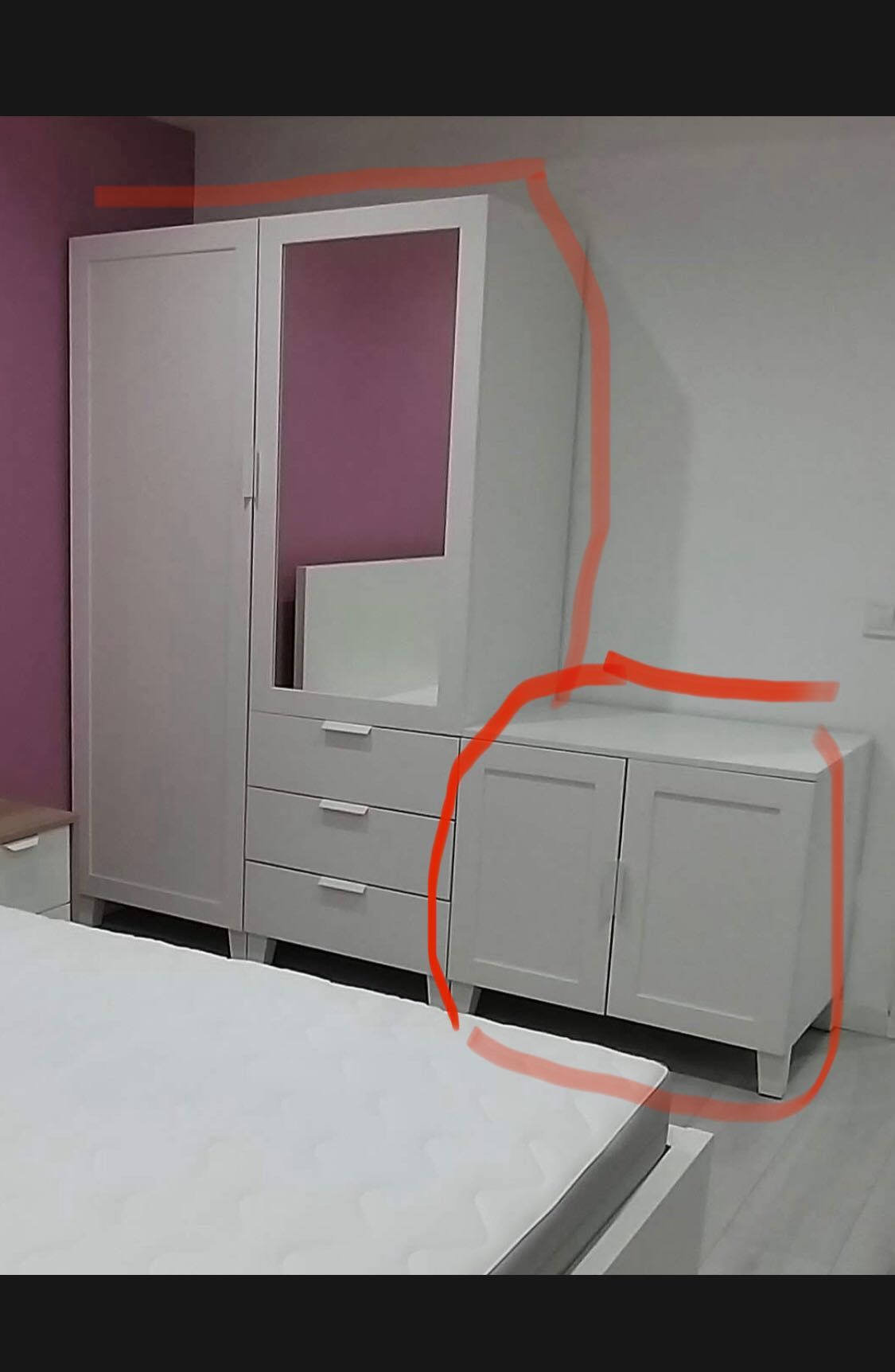 Roupeiro e armário