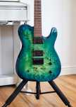 G4M 734 Pro Galaxy Burl Burst gitara elektryczna Telecaster Humbucker