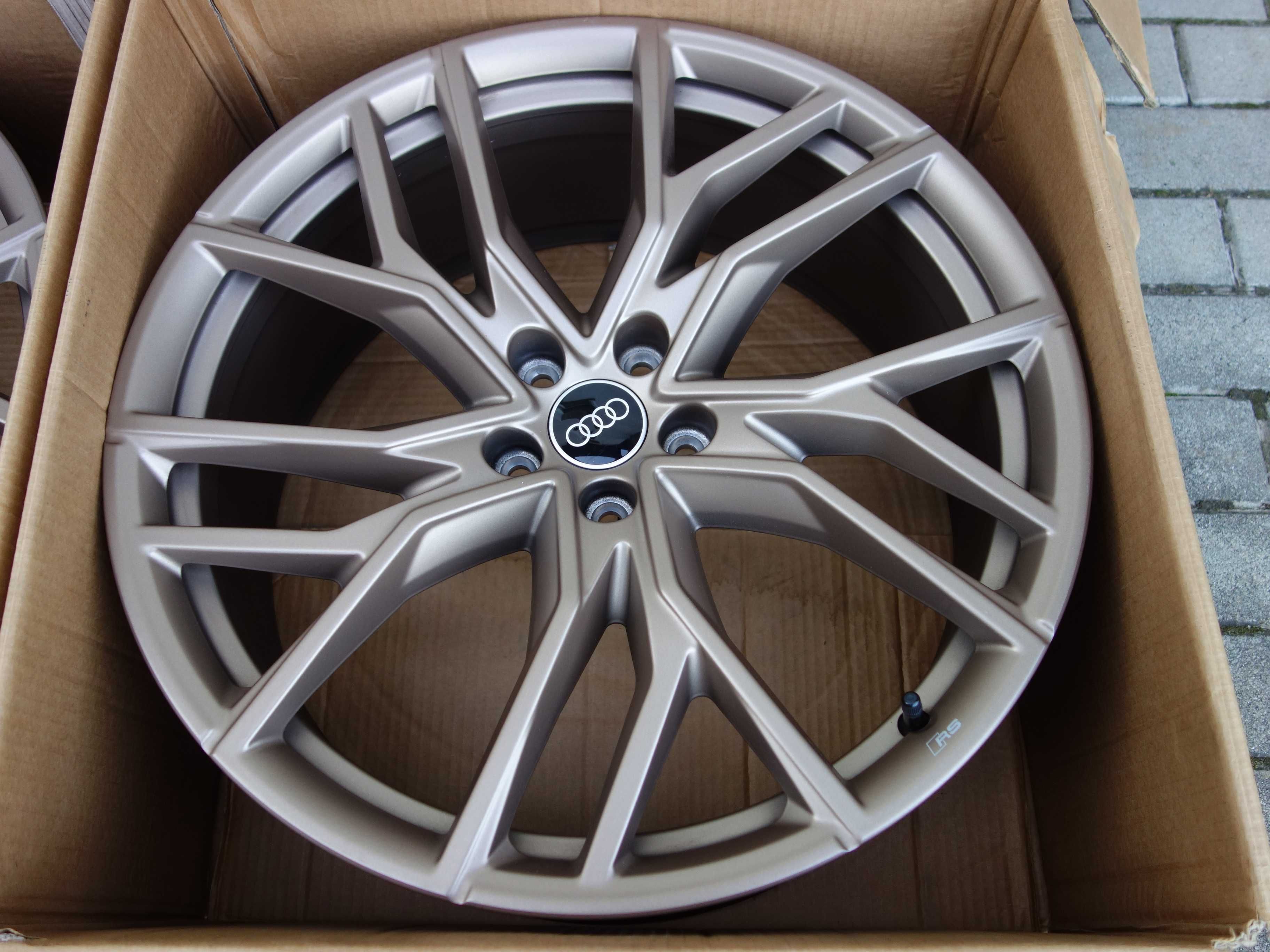 Felgi AUDI RSQ3 SQ3 Q3 SQ5 Q4 A6 A7 A8 S7 S8 D5 21'' Rs Złoty mat