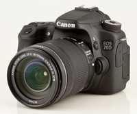 Canon Eos 70D z obiektywem zoom