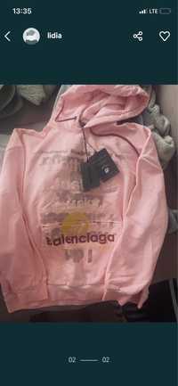 Bluza z kapturem balenciaga unisex