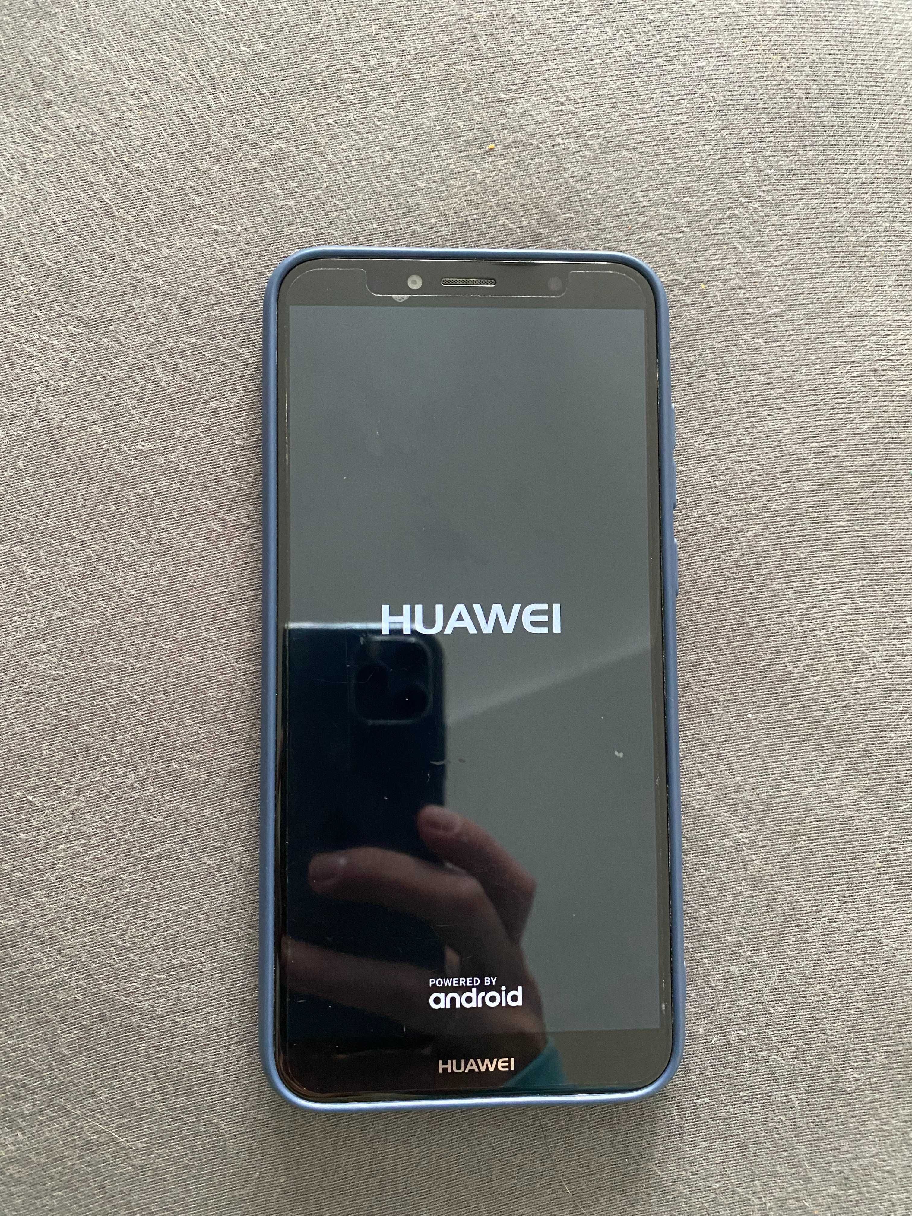 Telefon HUAWEI Y6 ATU-L21 czarny, nowy case i szkło hartowane GRATIS!