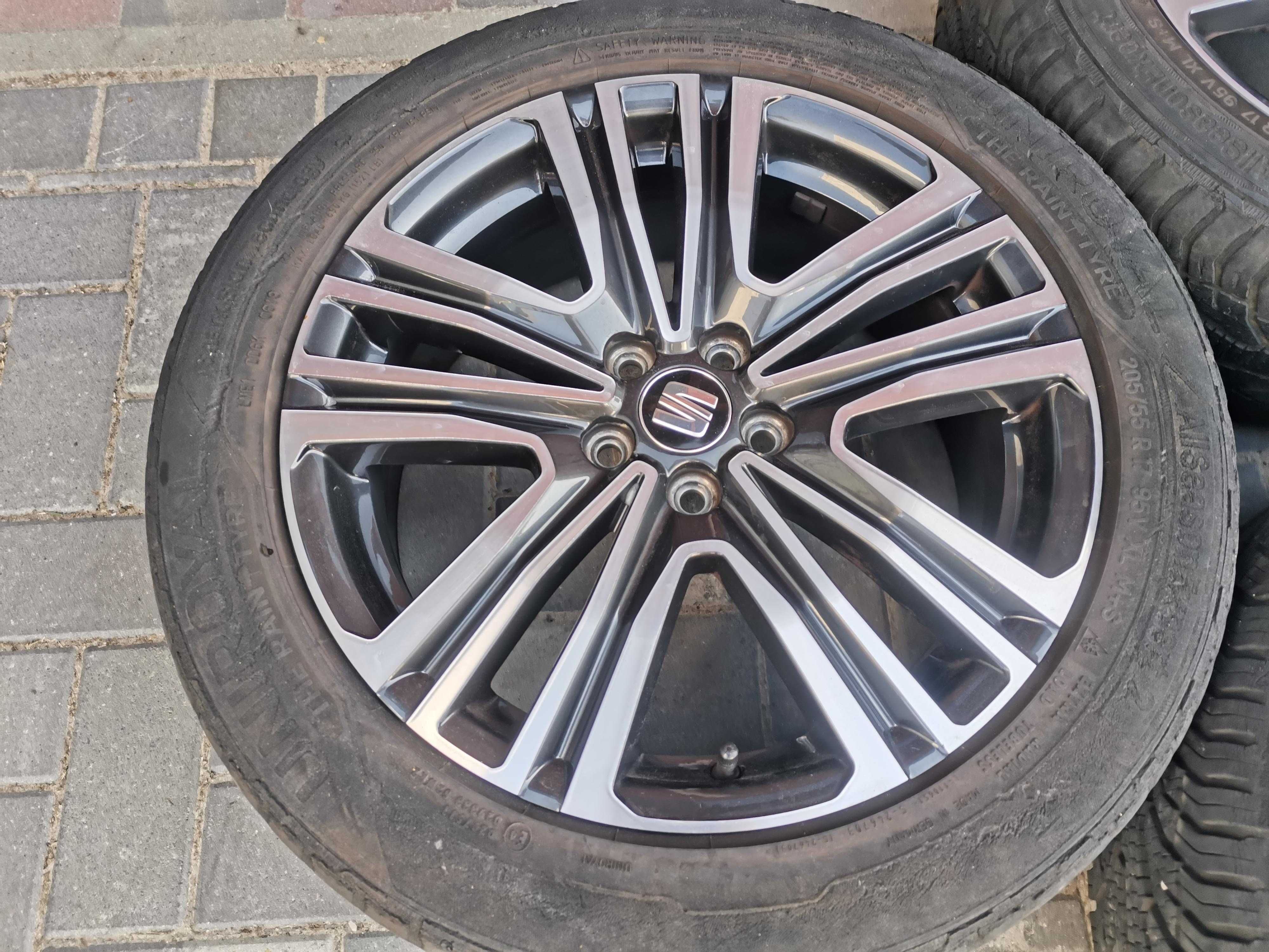Felgi SEAT ARONA IbizaVW Polo SKODA Fabia Rapid 6.5Jx17H2 5x100 ET48