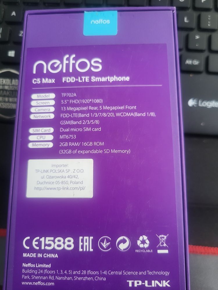 Telefon TP-LINK neffos c5 max