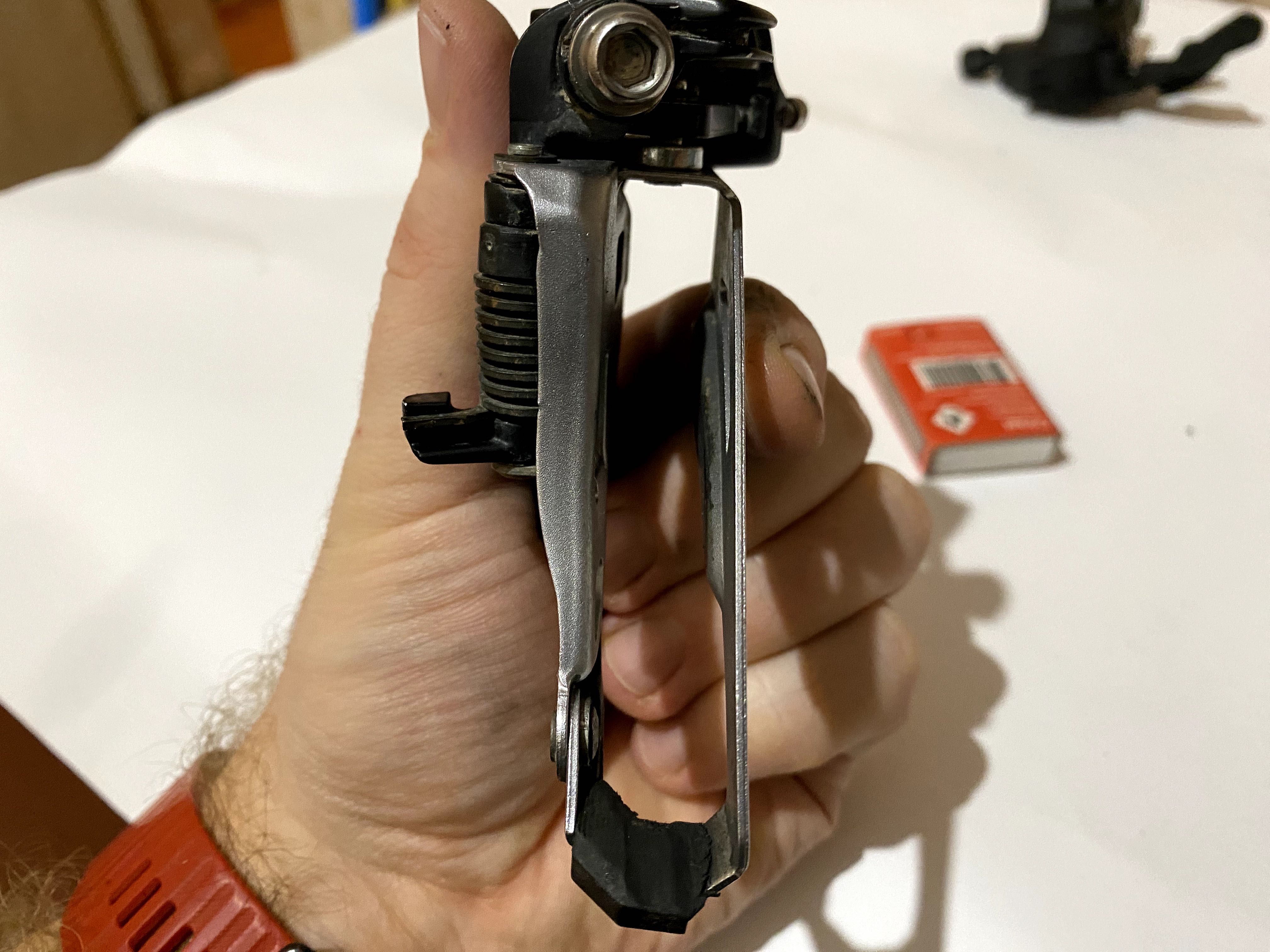 Передній перемикач під дабл Shimano Alivio FD-4020