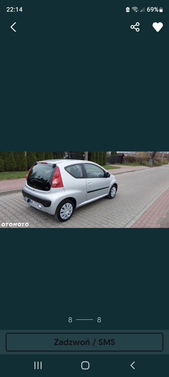 Peugeot 107 w super stanie