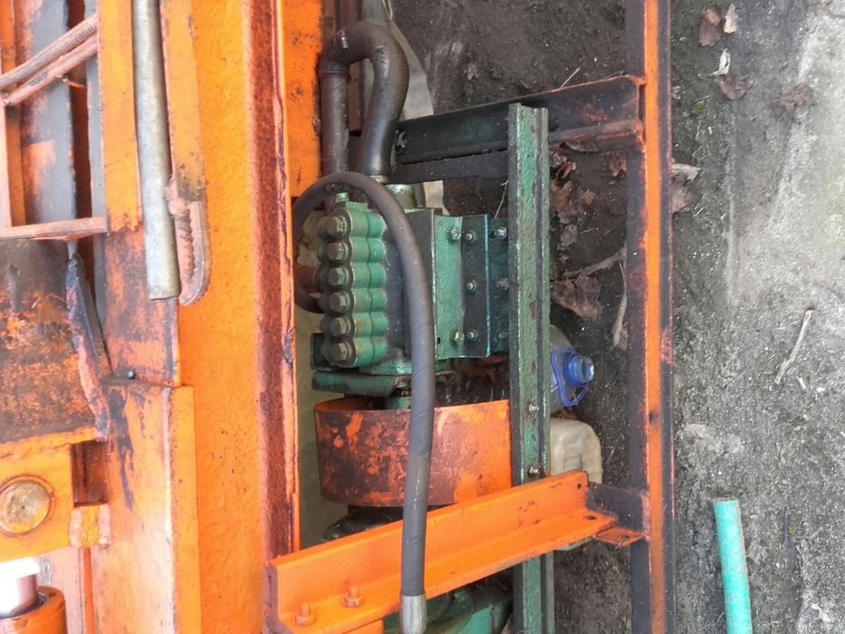 Máquina de rachar lenha