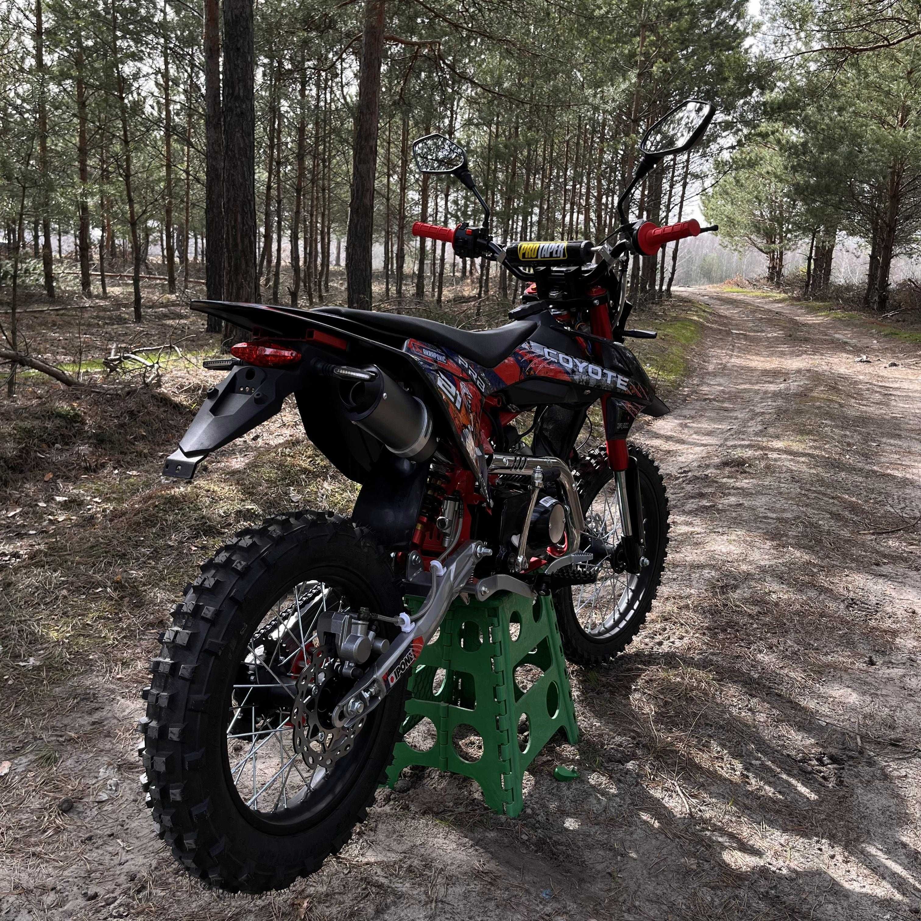 Пітбайки з доставкою поштою PRB CAYOTE 125сс ENDURO механіка | Питбайк