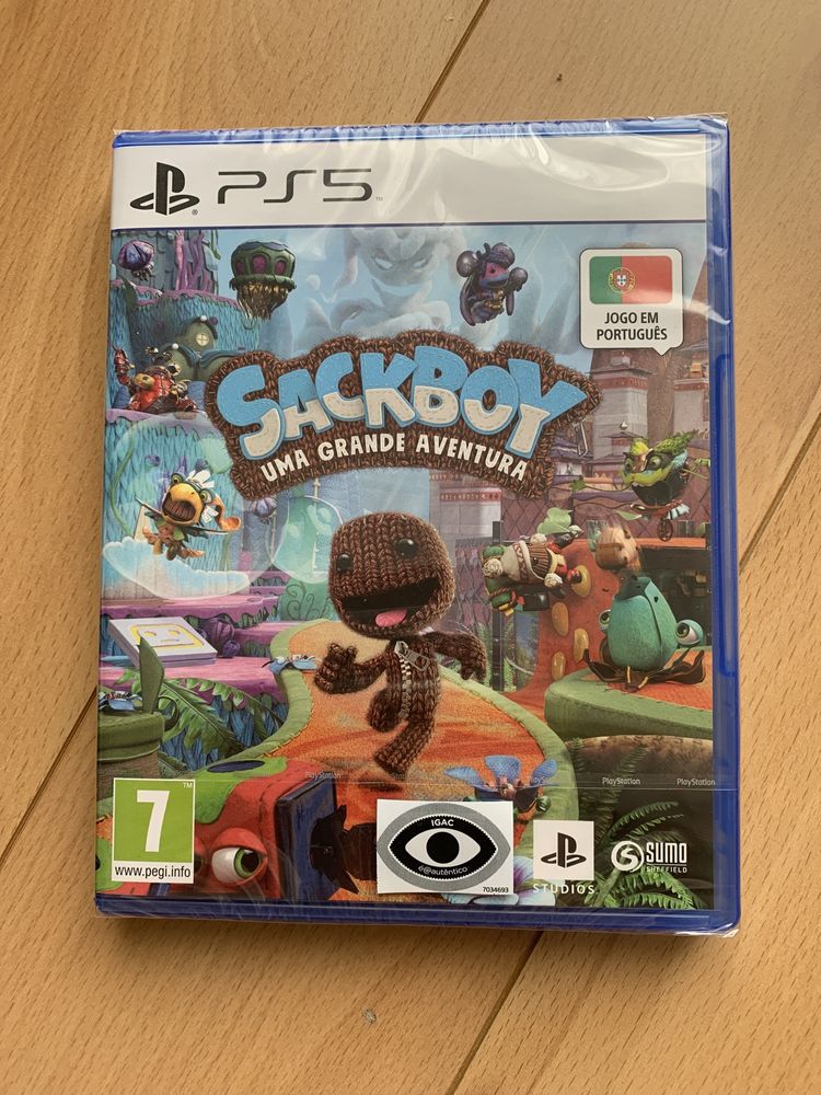 Sackboy PS5 Novo (selado)