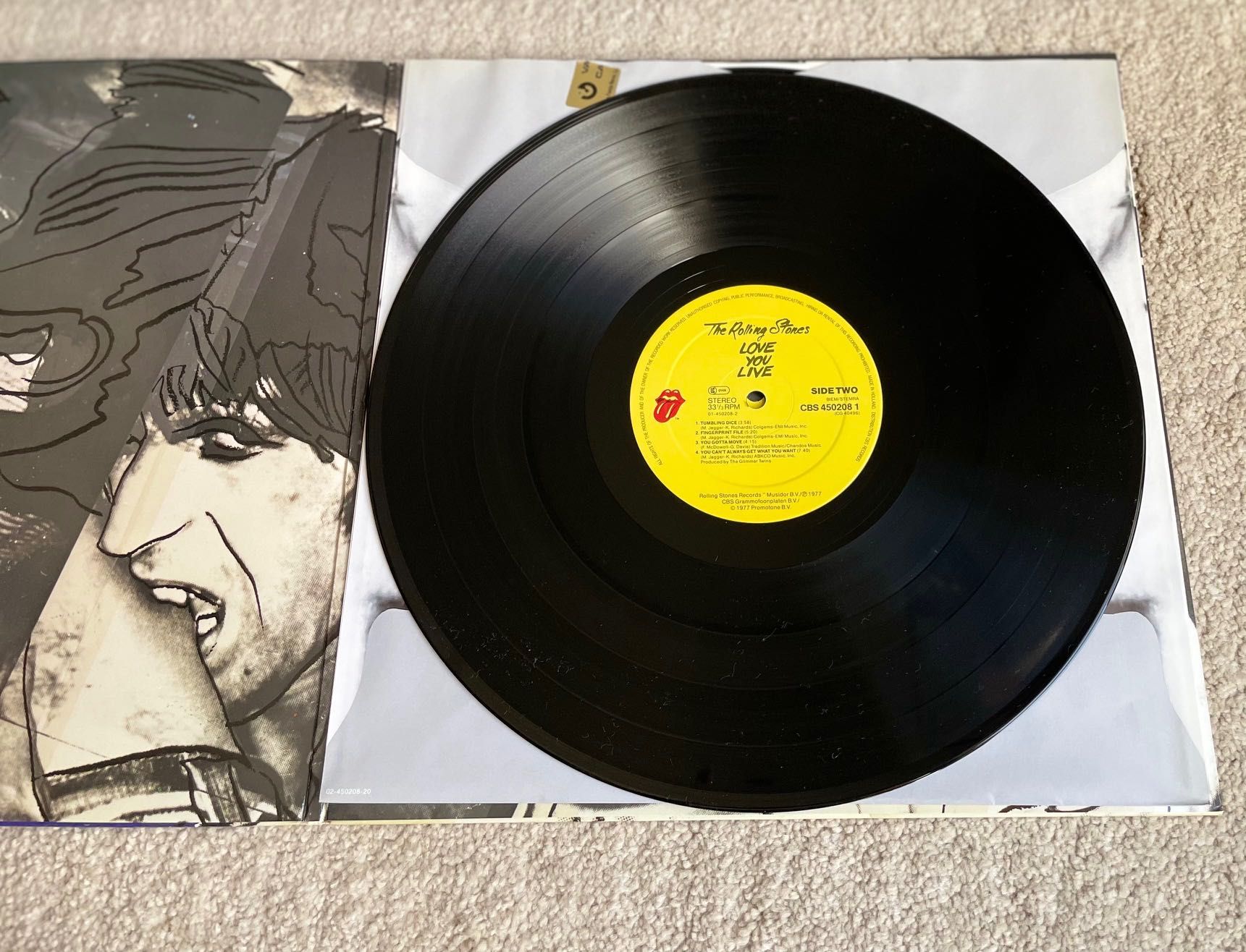 Rolling Stones - Love You Live (disco de vinyl)