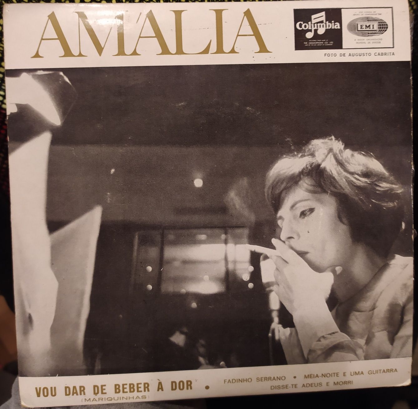 Vinil Amália Rodrigues - Vou dar de beber à dor (mariquinhas)