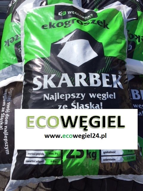 Ekogroszek SKARBEK Pieklorz BOBREK Oryginalnie Pakowany!ECOWĘGIEL 24