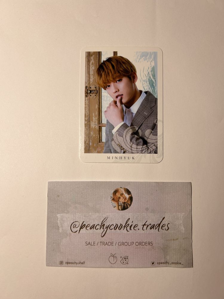 Karta Minhyuk BTOB 24/7 limited ver.