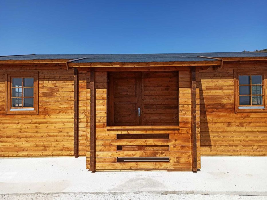 Casa de Madeira para Jardim - Modelo ESTONIA de 70m2