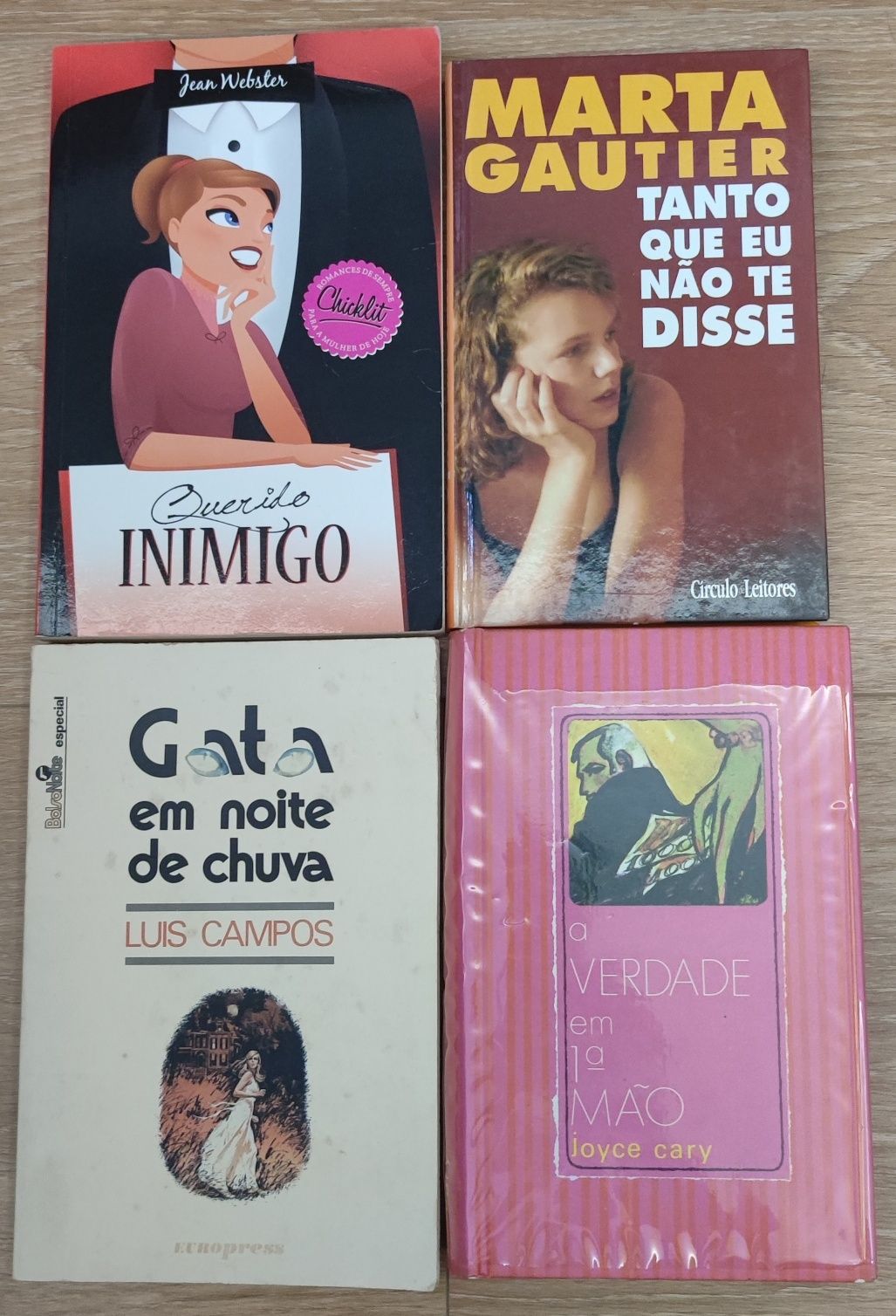 Romances (preço por livro)