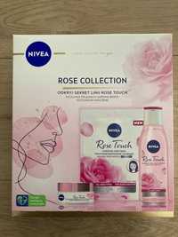 Nivea Rose Collection Touch zestaw