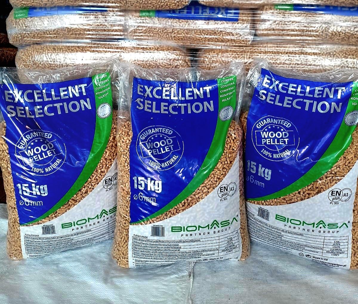 Pellet PREMIUM ENplus A1 super pelet drzewny SELECTION firmy Biomasa