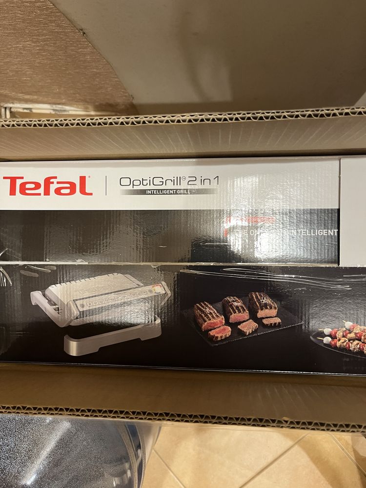 Электрогриль Tefal OptiGrill 2in1 гриль