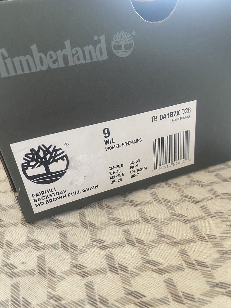 Sandálias timberland novas