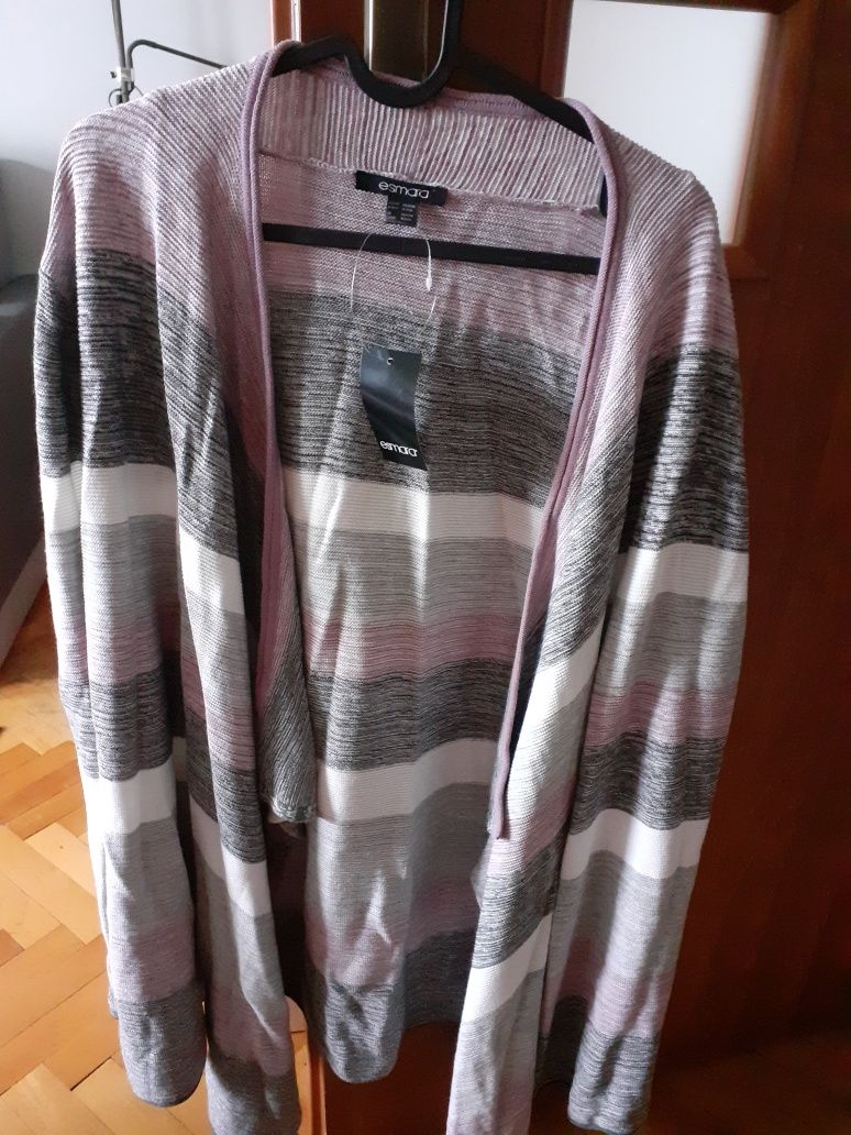 Narzutka, sweterek  ciążowy xl
