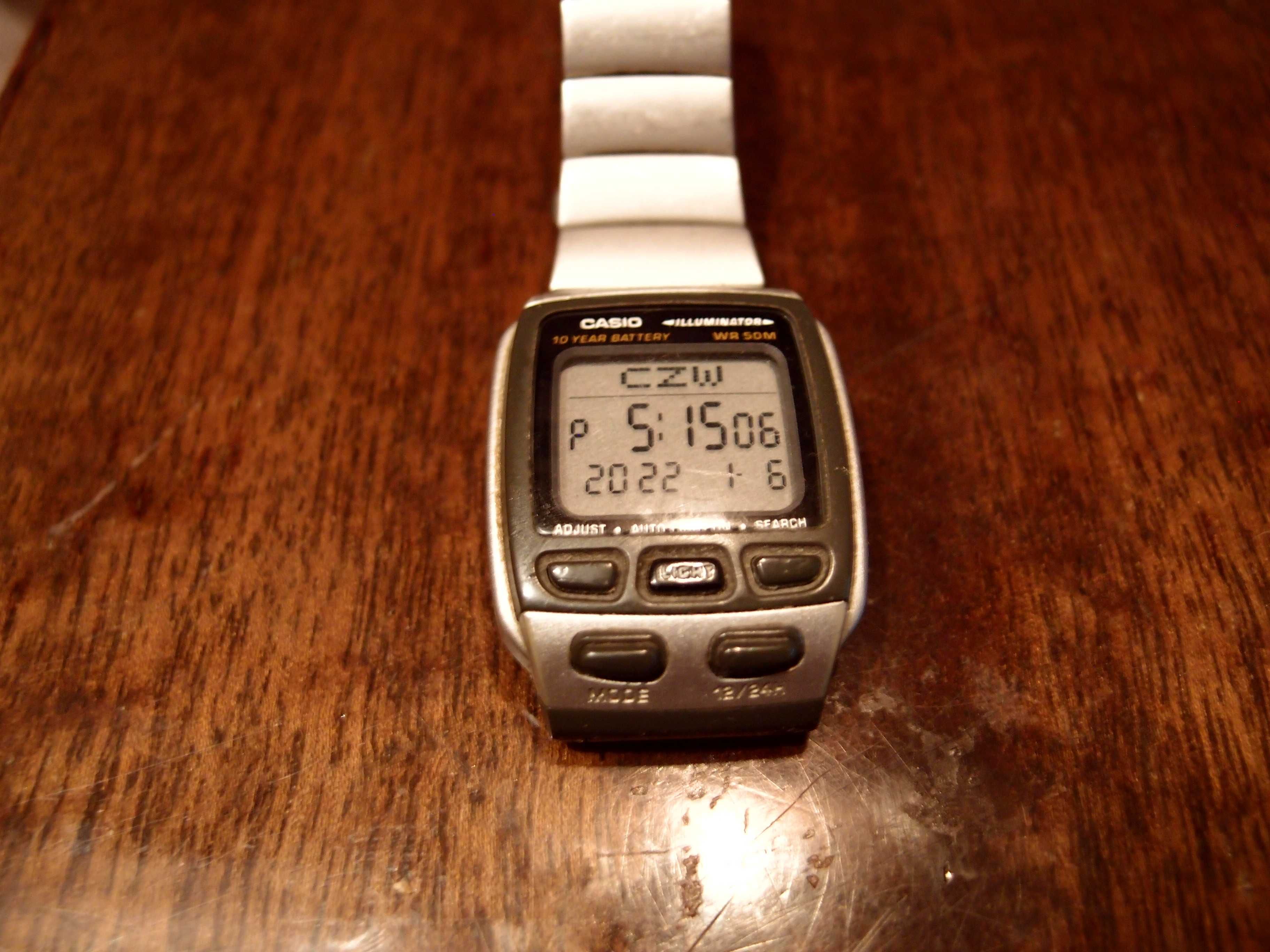 zegarek Casio DB-37H Data Bank produkcja z 2010r