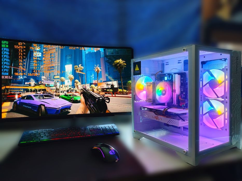 Ігровий ПК Ryzen RTX 2060 super(RTX 3060) 6 ядер 4,6 Ггц 32gb ddr4 ssd