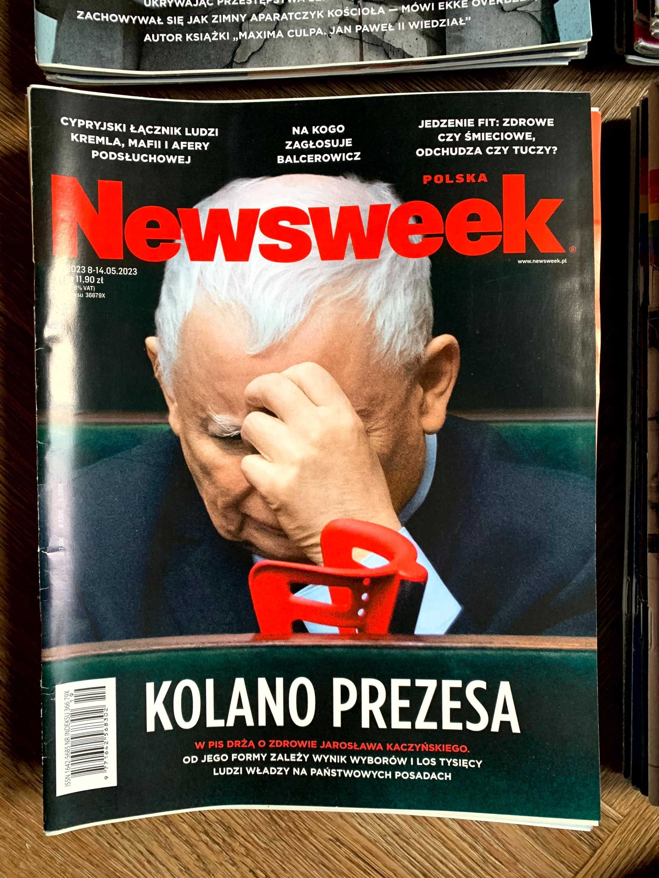 Newsweek tygodnik gazeta czasopismo prawie cały rocznik 2023 stan BDB