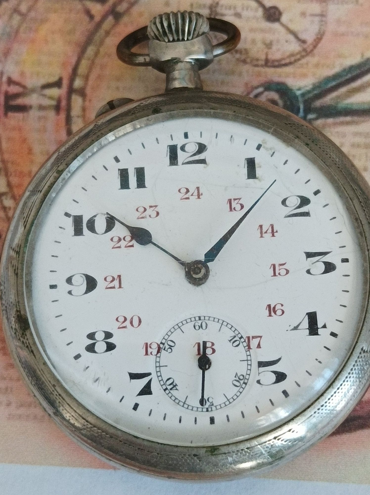 Relógio de bolso Época Modernista.