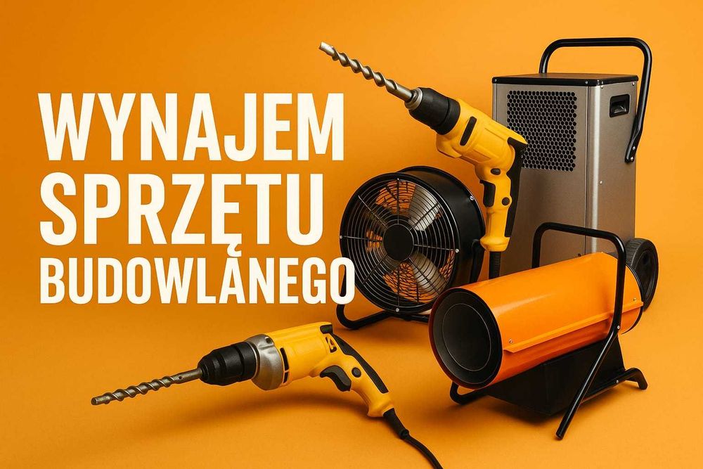 Wypożyczalnia sprzętu budowlanego, ogrodniczego i sprzątającego