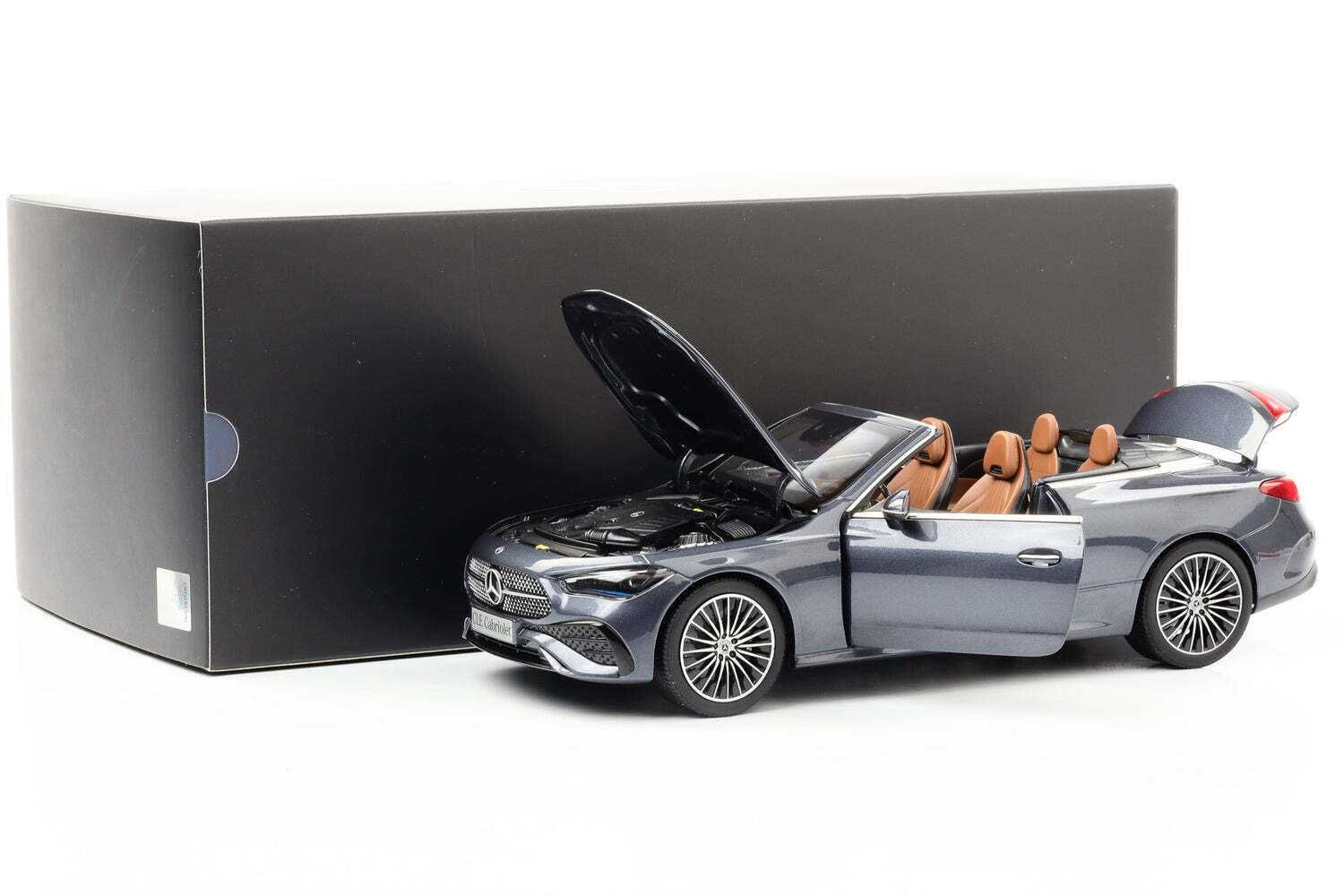 1:18 MERCEDES-BENZ CLE Cabriolet A236 graphite grey dilerski NOWY