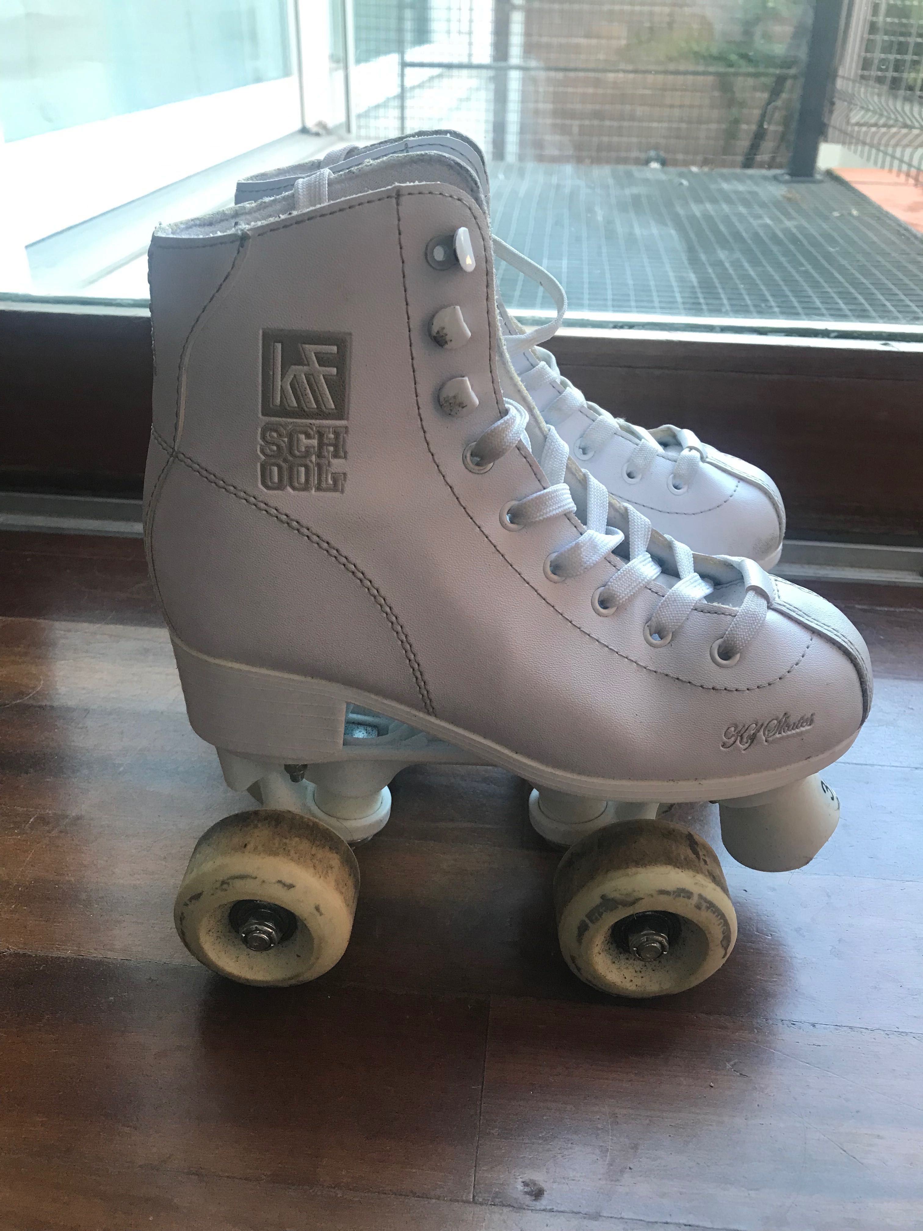 Patins como novos tamanho 34