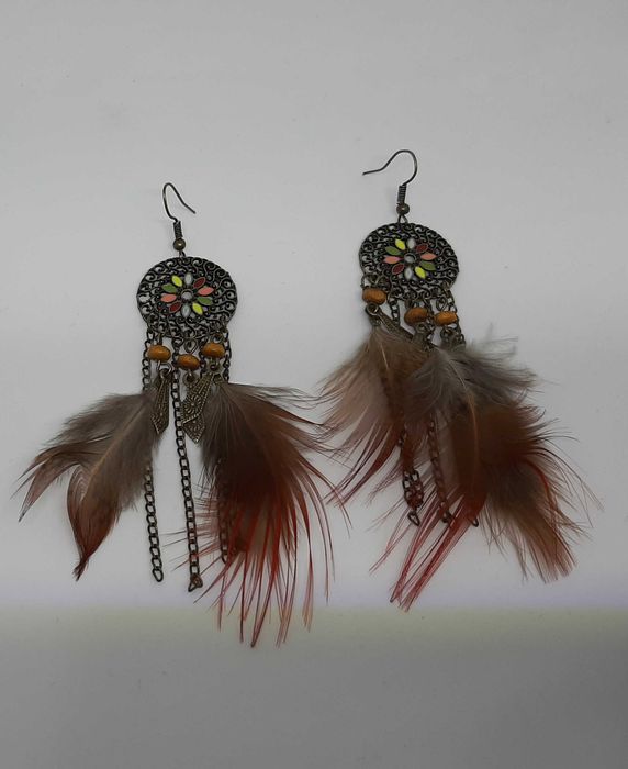 Brincos de inspiração étnica, vários modelos, NOVOS