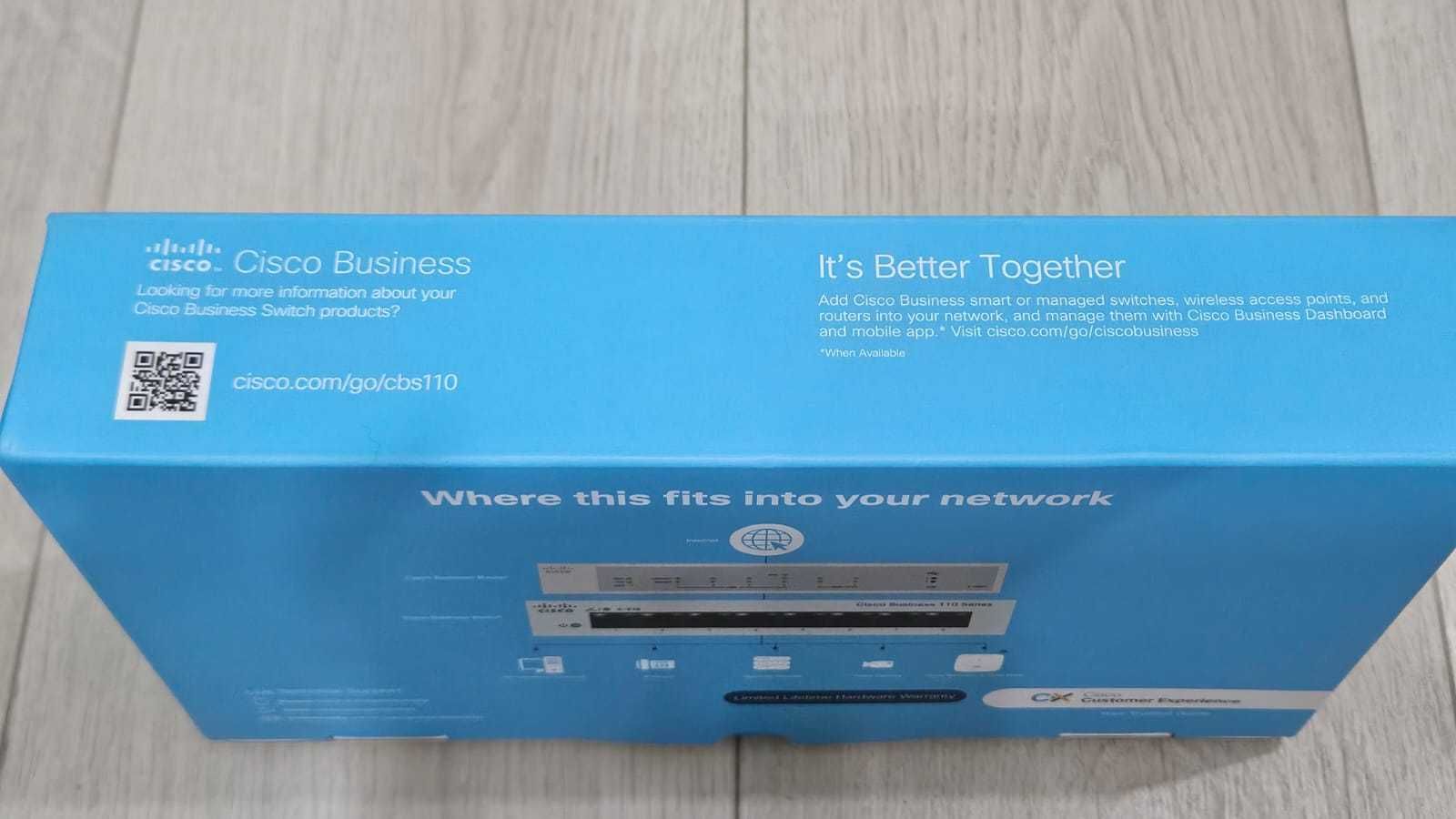 Switch Cisco CBS110-8T-D 110 Series 8-port