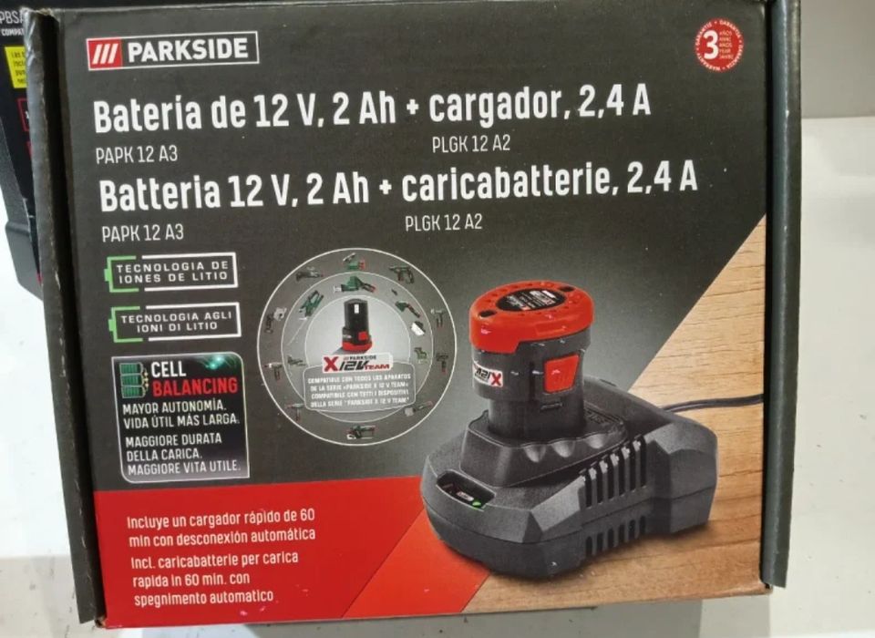 Serra Parkside a bateria