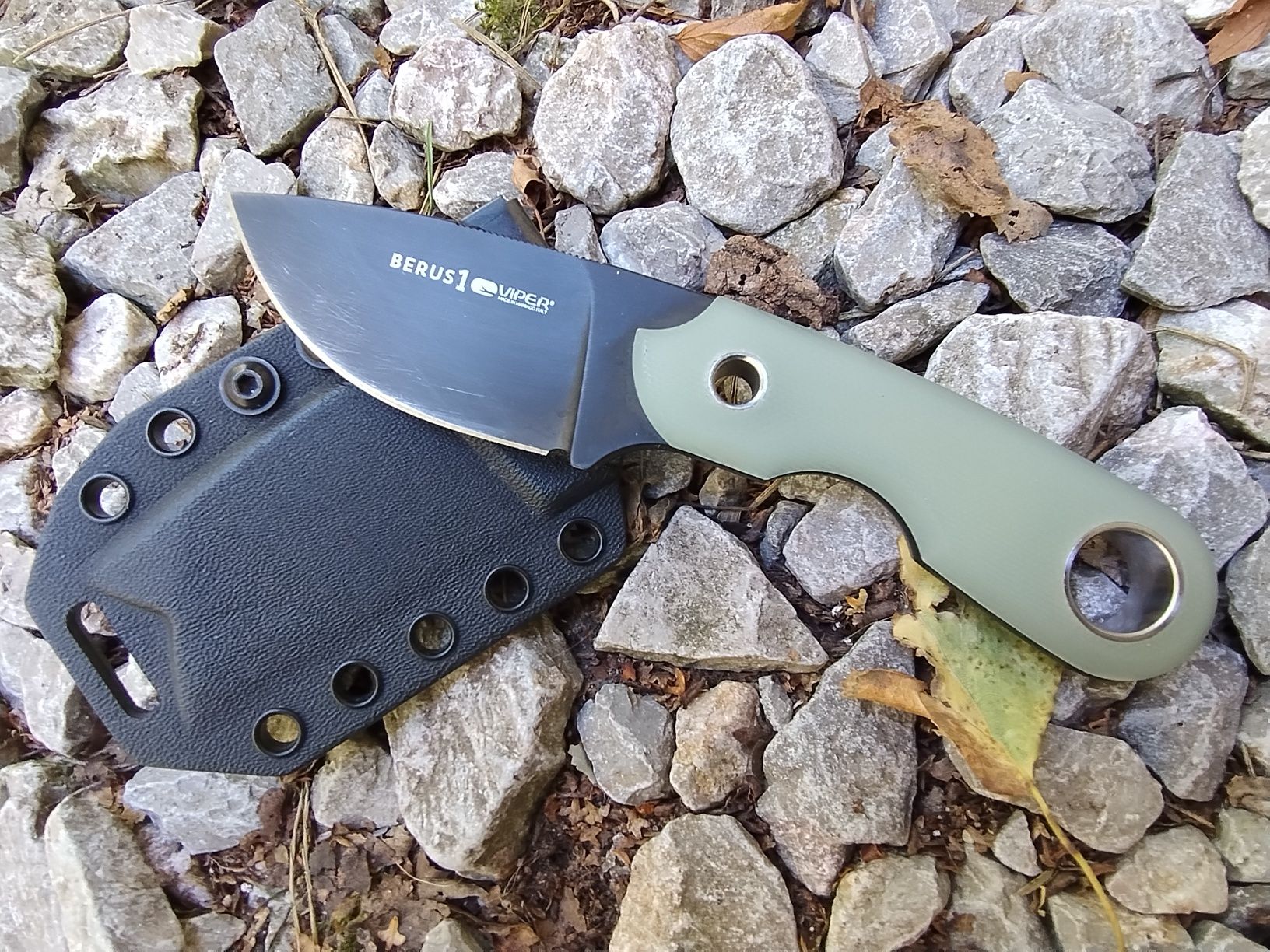 Viper Berus 1 G10 Jade M390 Fixed Edc Nóż