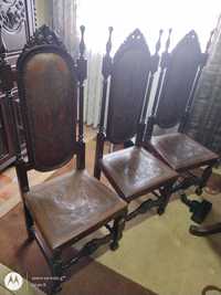 7 cadeiras rústicas 150€
