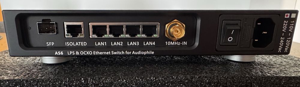 Switch audio LHY AS6 następca SW6